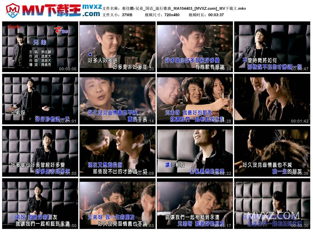 蔡佳麟-兄弟_国语_流行歌曲_MA104403